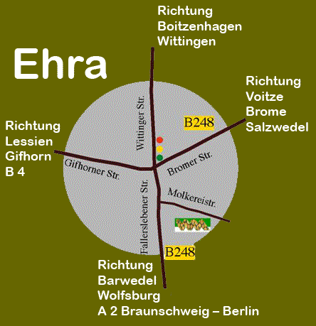Anfahrt nach Ehra-Lessien